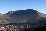 De Tafelberg bij Kaapstad in Zuid-Afrika