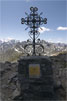 Het 'Gipfelkreuz' op de Augstbordhorn in Wallis