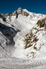 Uitzicht op de Aletschhorn vanaf de Eggishorn in Zwitserland