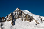 De Aletschhorn gezien in de winter vanaf de Eggishorn