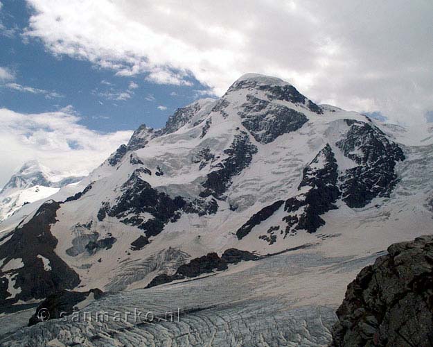 De Breithorn bij Zermatt in Zwitserland