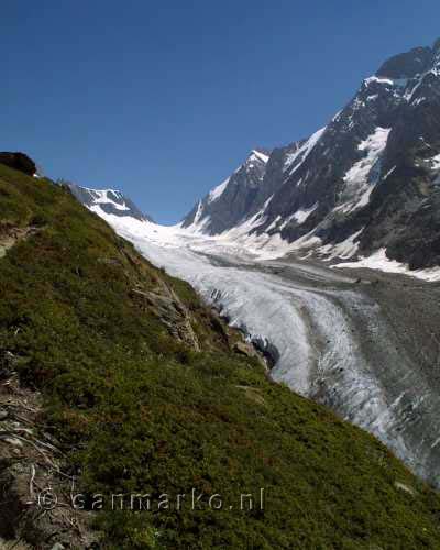 De Lötschenlücke in het Lötschental in Wallis