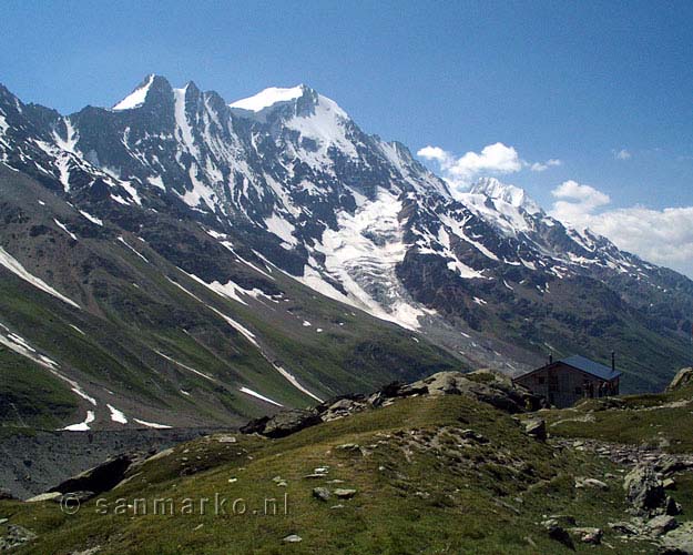 Anenhütte in het Lötschental in Zwitserland