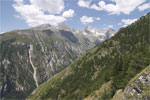 Het Baltschiedertal in Wallis in Zwitserland