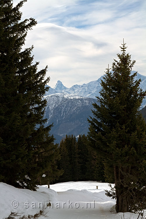 Tijdens het wandelen van Bettmeralp naar Riederalp vaak mooie uitzichten