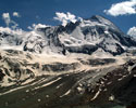 De westwand van de Matterhorn bij Zermatt