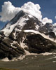De Matterhorn in Zwisterland in de wolken