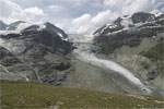 De Turtmanngletsjer en de Brunegggletsjer in Zwitserland