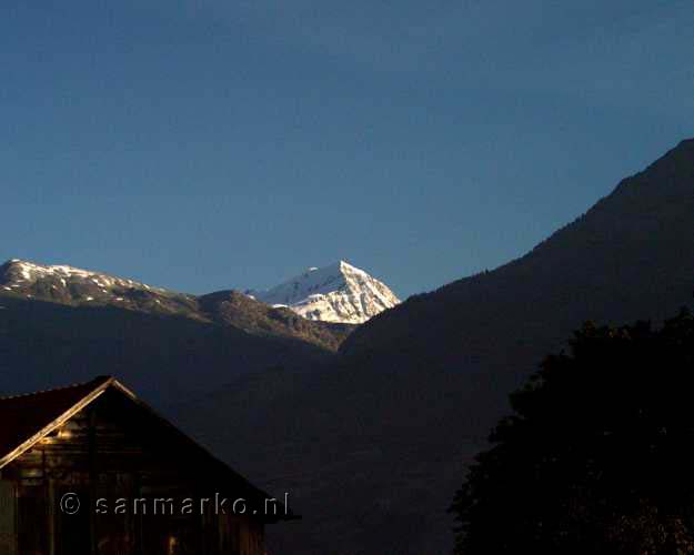 De Balmhorn in Zwitserland