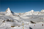 De Matterhorn en de Dent Blanche vanaf de Gornergrat